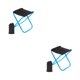 thumbnail image 4 of Wosthever Tela duradera y silla plegable para exteriores de amplia aplicación para acampar y caminar plegable portátil Type1 NO1, 4 of 6