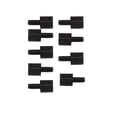 thumbnail image 3 of 400x Motherboard Nylon Hex Standoff Threaded Spacer M3 Thread 6+6mm Black, 3 of 8