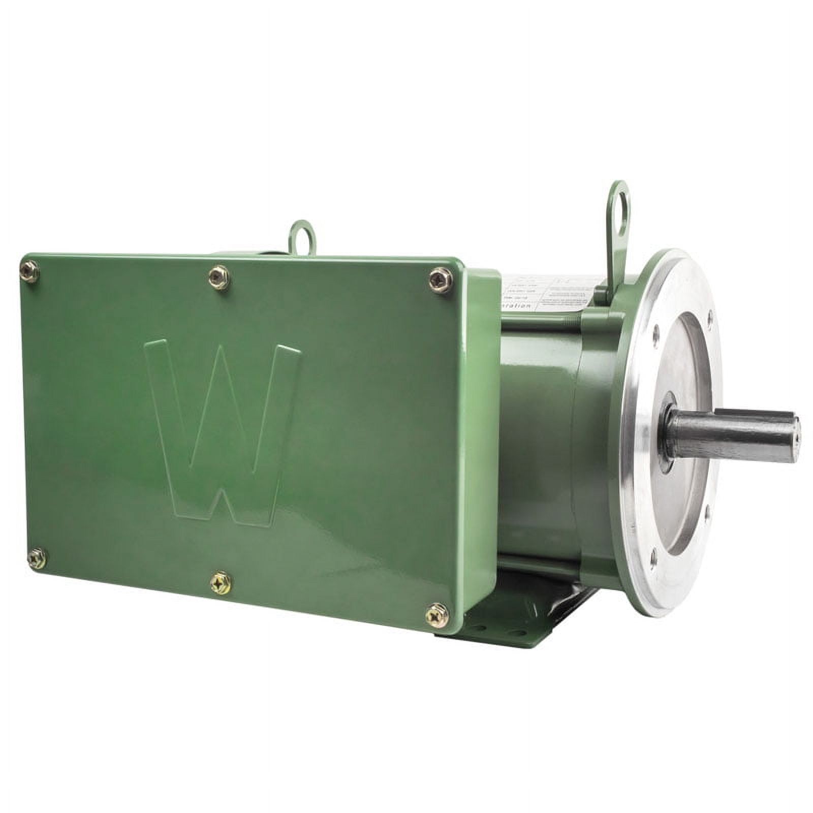 5 HP Farm Duty Single Phase Electric Motor C-Face 1800 RPM 184TC TEFC 208-230V FD5-18-184TC