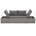 thumbnail image 6 of vidaXL Patio Bed Outdoor Daybed Sofa Lounge Chair Patio Furniture Poly Rattan, 6 of 9