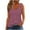 Pink, variant on Mrat Slim Cami Women's Solid Color Camisole Sleeveless T-Shirt Loose Tank Tops Dressy Tank Tops for Women S-41 Hot-Pink M