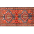 thumbnail image 1 of Ahgly Company Indoor Rectangle Traditional Dark Almond Brown Persian Area Rugs, 5' x 8', 1 of 6