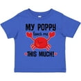 thumbnail image 3 of Inktastic My Poppy Loves Me Grandchild Boys or Girls Toddler T-Shirt, 3 of 5