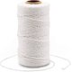 thumbnail image 1 of Cuerda de hilo de algodón blanco, 100 m Cuerda de panaderos para envolver regalos, Artesanías de 2 mm kaili Sencillez, 1 of 5