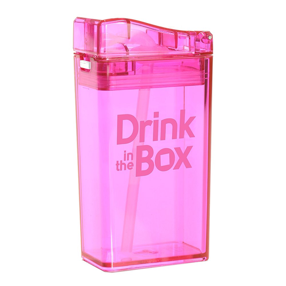 Drink In The Box In Pink 8 Ounce