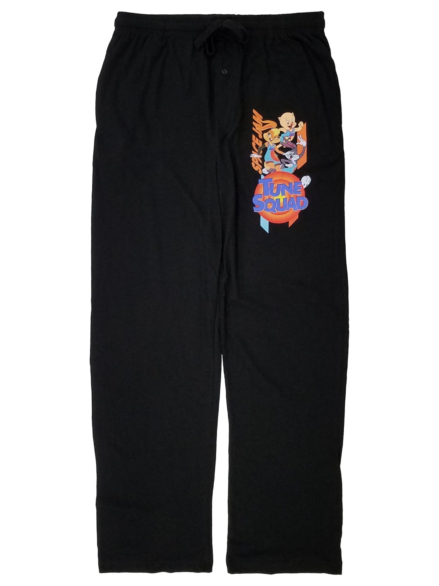 Space Jam A New Legacy Mens Black Lounge Pant Sleep Pants Pajama