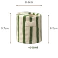 thumbnail image 3 of Injueey Taza de mano retro de cerámica a rayas pintada a mano, resistente al calor, multifuncional, ideal para café, leche y Juegos de servir café y té verde, 3 of 6