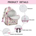 thumbnail image 2 of Blossom and Nature Inspired Student Backpack Durable School Backpack with Adjustable Straps and Chest Buckle Water-resistant Lightweight Bookbag for Daily Use, 2 of 6