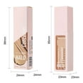 thumbnail image 2 of Herunwer Liquid Concealer Makeup, Natural Coverage, Lightweight, Conceals, Covers Oil-Free, Light, 2 of 3