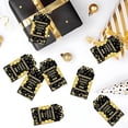 thumbnail image 2 of Serencatcher Happy Retirement Party Favor Gift Tags - 50pcs Black and Gold Retirement A Sweet Ending to A New Beginning Thank You Tags with String 1.9x3.5 Inches for Officially Retired Party Favors, 2 of 6