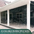 thumbnail image 4 of CCS Bâche Transparente Imperméable en PVC – Bâche de 20 Mil Extra Robuste avec Oeillets en Laiton Antirouille - Polyvalente pour Porche, Patio, Terrasse, Équipement et Usage Extérieur (8x10 Pi), 4 of 4