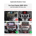 thumbnail image 2 of Ossuret Android Auto Apple CarPlay 2+32GB Bluetooth Wifi AUX Car Stereo Radio Head Unit Multimedia GPS Navigation Player For Ford Fiesta 2009 2010 2011 2012 2013 2014 2015 2016, 2 of 17