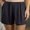 Black, variant on Endives Women's Fitness Short Summer Casual Loose Thin Breathable Athletic Shorts for Women Sport Wear S-3XL