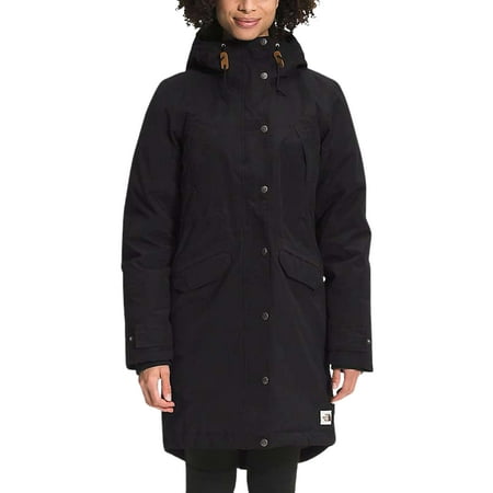 The North Face Women's Snow Water Repellent 600 Fill Power Down Parka in Black , Size Medium