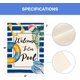 thumbnail image 5 of Bandera de jardín con diseño de rayas de acuarela "Bienvenido a nuestra piscina", de doble cara, para exteriores, para vacaciones de verano, con forma de anillo de natación, chanclas, decoración para, 5 of 6