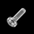 thumbnail image 5 of Unique Bargains M6x25mm Plastic Phillips Bolts PC Pan Head Machine Screws Transparent 20 Pack, 5 of 5