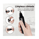 thumbnail image 3 of Maquina Eléctrica Rasuradora Barba Nariz Cabello 2en1 Belug Negro, 3 of 4