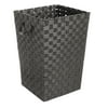 Whitmor Woven Polypropylene Strap Laundry Hamper, Espresso, Use for a Child, Teen, or Adult