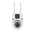 thumbnail image 2 of Cámaras de seguridad para exteriores - Cámaras WiFi de 2,4 GHz para seguridad del hogar - Cámaras de vigilancia domo 1080P con vista de 360 grados - Cámara de seguridad con detección de movimiento, 2 of 7