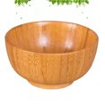 thumbnail image 3 of Handwork Bamboo Bowl Creative Environmental Bowl Simple Supplies for Home Restaurant Store, 3 of 8