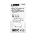 thumbnail image 6 of Satco 6 Watt A19 LED Light Bulb, CCT Selectable, White Finish, 90 CRI - 4 Pack, 6 of 9