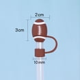 thumbnail image 5 of 4Pcs Cute Straw Topper, Cartoon Straw Cover Cap for 10mm Reusable Straws, Silicone Dust-Proof Plug for Tumblers, Fun Drink Accessory, Great as a Valentines Day Gift E, 5 of 6