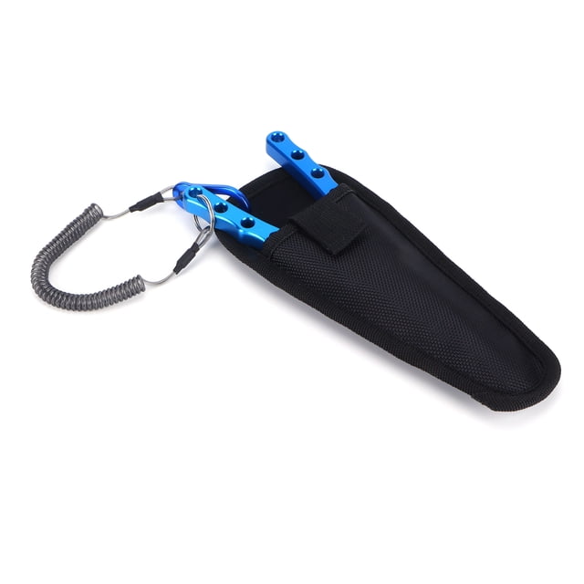 Fishing Pliers Saltwater Split Rings Pliers Hook Remover with Precise Cutting, Fishing Tools for Men, Fishing Lure Pliers Tongs Aluminum Alloy Hook Remover Tool Equipment