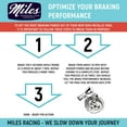 thumbnail image 2 of Miles Racing - Disc Pads Semi Metallic - Hayes MX1, MX2, MX3, Sole, CX-5 - MI-MET-42, 2 of 5
