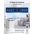 thumbnail image 2 of Patiosunny Portable Air Conditioner 14000 BTU (10000 BTU DOE), Standing AC Unit with DIY Window Kit, 2 of 7