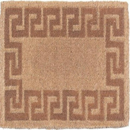 Key Door Mat - Coco Mats N More Greek Key Pattern Coir Entrance Mat / Doormat 18