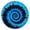 Blue Tie Dye, variant on Blue Tie Dye Mandala Pattern Round Fitted Tablecloth with Elastic Edge,Dining Table Cover Waterproof,Outdoor Round Tablecloth for Camping,Dining,Indoor and Outdoor