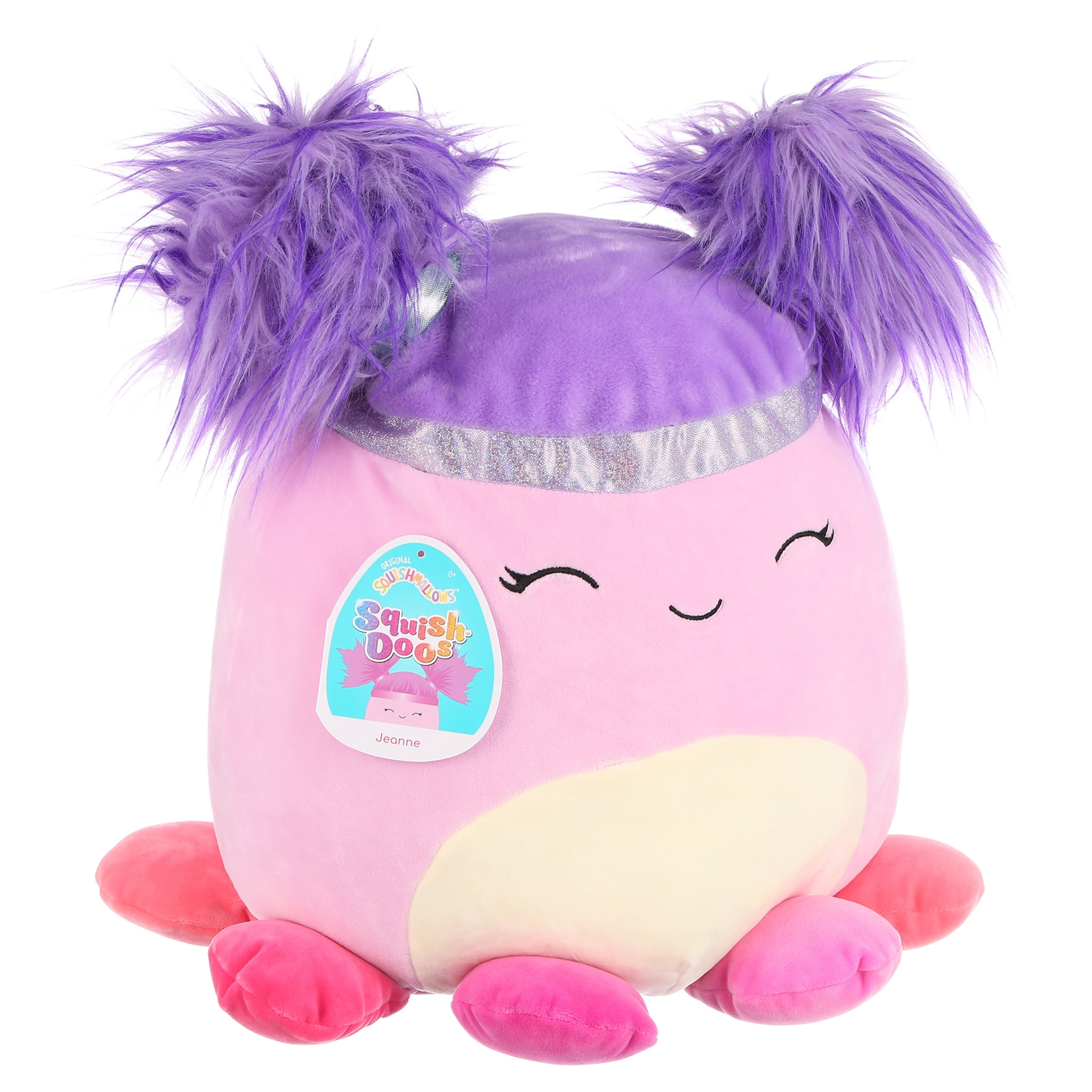 24” New Rare Plush For Squishmallow Crab Stuffed Animal Cute Pink Doll Toy 60CM 