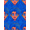 Blue Orange Yellow, Pattern 5, variant on ODIKA Aesthetic Cartoon Retro Blocks Graphic Bold Outline Funky Refined for Home Office, Gaming Room, Under Desk, Non-Slip Chair-Friendly