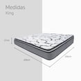 thumbnail image 2 of Colchón King Size Restonic Premier Plus Ortopédico Semi Firme, 2 of 10