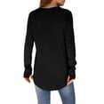 thumbnail image 4 of JPH Tunic Tops for Women Thumb Hole Long Sleeve Shirts Casual Loose Fit Blouses Tops, 4 of 4