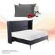 thumbnail image 1 of Box Base cama Matrimonial + Cabecera Nix Gris Oxford + Almohada 2Pack + Frazada, 1 of 8