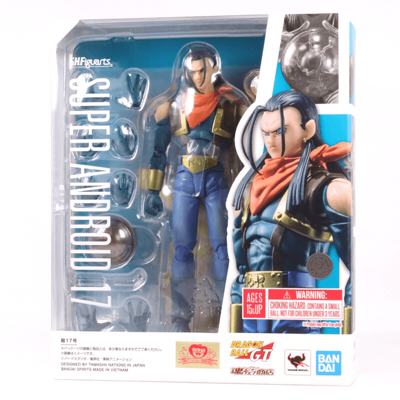 S.H.Figuarts Dragon Ball GT Super Android 17 Bandai Brown Box