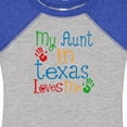thumbnail image 4 of Inktastic My Aunt in Texas Loves Me Boys or Girls Baby Bodysuit, 4 of 5