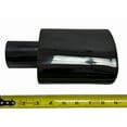 thumbnail image 6 of 2.25" Inlet Exhaust Tip 6.0 X 2.25" Outlet 9.0" Long Rolled Oval Angle Black 304 Stainless Steel WOVAL6002509-225-MBK-SS Wesdon Exhaust Tip, 6 of 7
