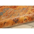 thumbnail image 5 of Nourison  Cambria Area Rug Blue 2'3" x 7'10" Runner Abstract 8' Runner Runner, Indoor Entryway, Kitchen, Living Room Burgundy, Teal, Orange Runner,, 5 of 5