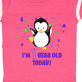 thumbnail image 4 of Inktastic I'm 1 Year Old Today-first Birthday Baby Penguin Boys or Girls Baby Bodysuit, 4 of 5