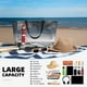thumbnail image 5 of Disketp 3d Lighthouse in the Surf Bolsa de Playa de Gran Capacidad, Bolso Impermeable y a Prueba de Arena para Mujer, Ideal para Playa, Piscina y Natación, 5 of 7