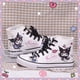 thumbnail image 4 of Zapatos altos suaves de Hello Kitty para niñas, zapatillas de lona con dibujos animados de Anime, a la moda, combinan con todo, para estudiantes, 4 of 4