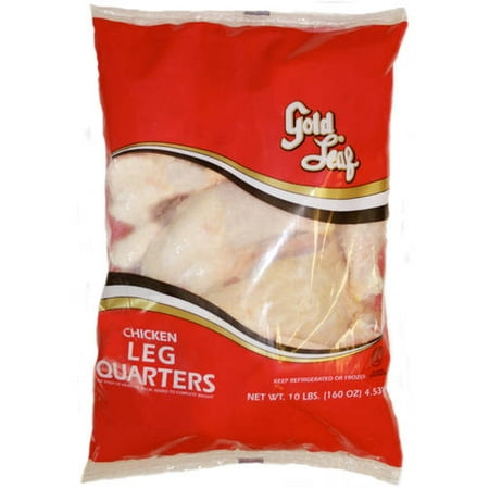 Gold Leaf Young Chicken Leg Quarters, 10 lbs - Walmart.com
