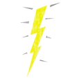 thumbnail image 2 of CafePress - Lightning Bolt (Vintage) Infant Bodysuit - Baby Light Bodysuit, Size Newborn - 24 Months, 2 of 4
