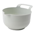 thumbnail image 3 of Cuenco para ensalada, cuenco para mezclar, fácil de limpiar, para uso alimentario, base antideslizante, duradero, práctico, vajilla versátil con 2 litros, 3 of 8