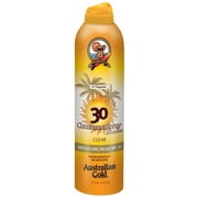 Australian Gold Gold Continuous Spray, SPF 30, Clear 6 oz (Pack of 2)
