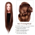 thumbnail image 4 of Wchiuoe Practicing,Hairdresser Training,24 Salon Hairdressing Practice Training Head Long Hair Mannequin Doll + Clamp, 4 of 8