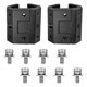 thumbnail image 1 of Aluminum Rail Clip for Power Tool Packouts System Rails Packouts Rail Adapter Mounts Side on Packouts Rail Corner, 1 of 4