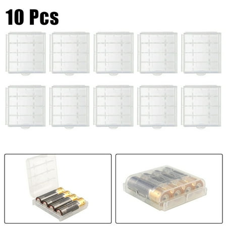 

BAMILL Battery Plastic Case Storage Box For AA AAA Batteries Conservation 67×60×18mm